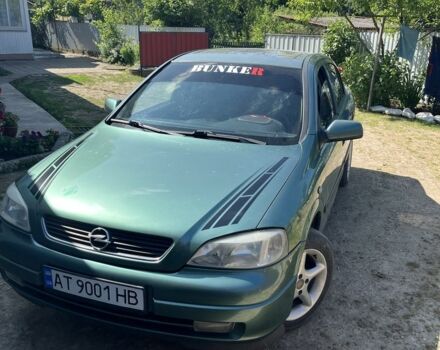 Зеленый Опель Астра, объемом двигателя 1.6 л и пробегом 350 тыс. км за 2500 $, фото 13 на Automoto.ua