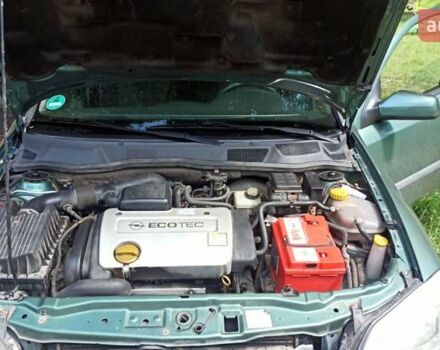 Зеленый Опель Астра, объемом двигателя 1.6 л и пробегом 410 тыс. км за 2900 $, фото 14 на Automoto.ua