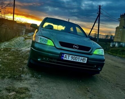 Зеленый Опель Астра, объемом двигателя 1.6 л и пробегом 350 тыс. км за 2500 $, фото 16 на Automoto.ua