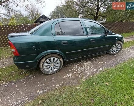 Зеленый Опель Астра, объемом двигателя 1.6 л и пробегом 314 тыс. км за 2450 $, фото 10 на Automoto.ua