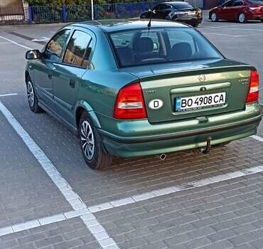 Зеленый Опель Астра, объемом двигателя 1.6 л и пробегом 410 тыс. км за 2900 $, фото 6 на Automoto.ua