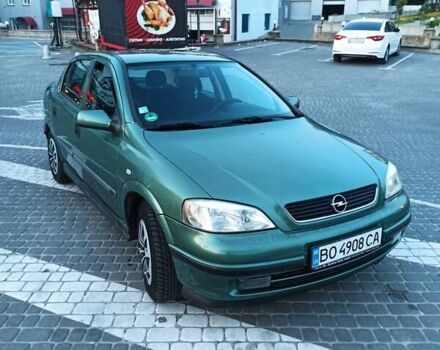 Зеленый Опель Астра, объемом двигателя 1.6 л и пробегом 410 тыс. км за 2900 $, фото 18 на Automoto.ua