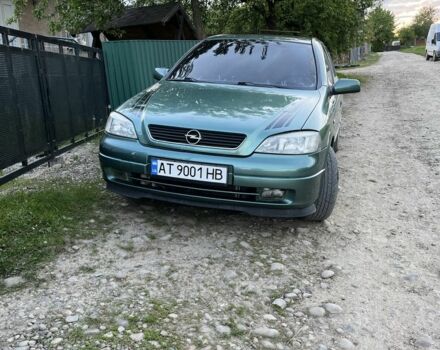 Зеленый Опель Астра, объемом двигателя 1.6 л и пробегом 350 тыс. км за 2500 $, фото 15 на Automoto.ua