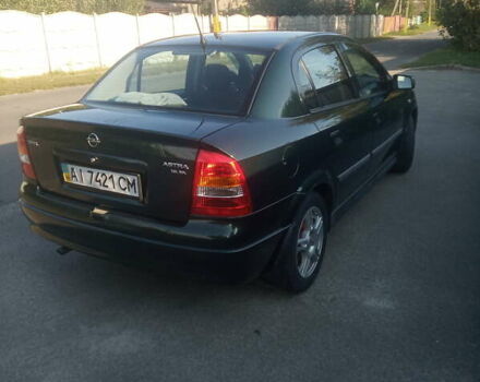 Зеленый Опель Астра, объемом двигателя 1.6 л и пробегом 269 тыс. км за 4600 $, фото 1 на Automoto.ua