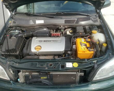 Зеленый Опель Астра, объемом двигателя 1.6 л и пробегом 269 тыс. км за 4600 $, фото 25 на Automoto.ua