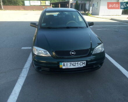 Зеленый Опель Астра, объемом двигателя 1.6 л и пробегом 269 тыс. км за 4600 $, фото 12 на Automoto.ua