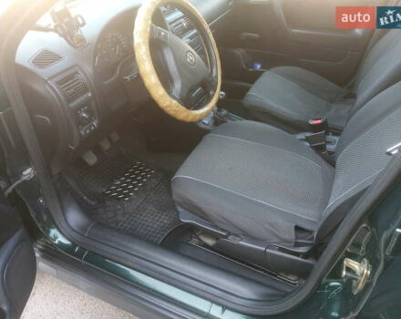 Зеленый Опель Астра, объемом двигателя 1.6 л и пробегом 269 тыс. км за 4600 $, фото 17 на Automoto.ua