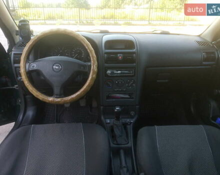 Зеленый Опель Астра, объемом двигателя 1.6 л и пробегом 269 тыс. км за 4600 $, фото 22 на Automoto.ua