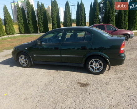 Зеленый Опель Астра, объемом двигателя 1.6 л и пробегом 269 тыс. км за 4600 $, фото 4 на Automoto.ua