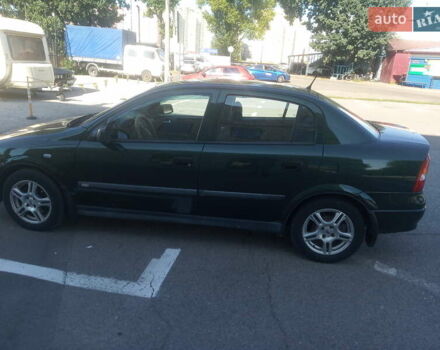 Зеленый Опель Астра, объемом двигателя 1.6 л и пробегом 269 тыс. км за 4600 $, фото 6 на Automoto.ua