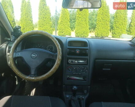 Зеленый Опель Астра, объемом двигателя 1.6 л и пробегом 269 тыс. км за 4600 $, фото 15 на Automoto.ua