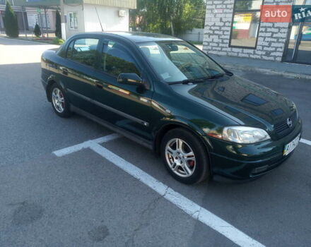 Зеленый Опель Астра, объемом двигателя 1.6 л и пробегом 269 тыс. км за 4600 $, фото 11 на Automoto.ua