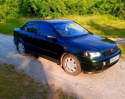 Зеленый Опель Астра, объемом двигателя 1.6 л и пробегом 167 тыс. км за 2350 $, фото 6 на Automoto.ua