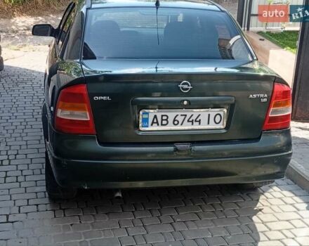 Зеленый Опель Астра, объемом двигателя 1.6 л и пробегом 260 тыс. км за 3000 $, фото 7 на Automoto.ua