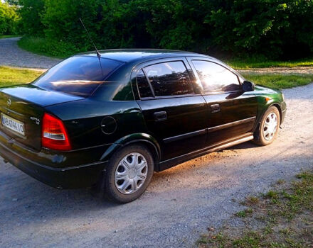 Зеленый Опель Астра, объемом двигателя 1.6 л и пробегом 167 тыс. км за 2350 $, фото 7 на Automoto.ua