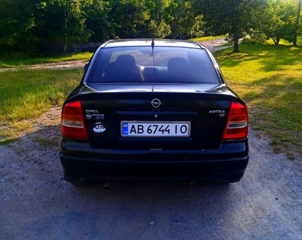 Зеленый Опель Астра, объемом двигателя 1.6 л и пробегом 167 тыс. км за 2350 $, фото 4 на Automoto.ua