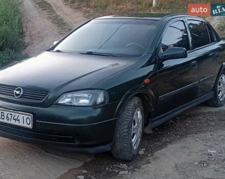 Зеленый Опель Астра, объемом двигателя 1.6 л и пробегом 260 тыс. км за 3000 $, фото 10 на Automoto.ua