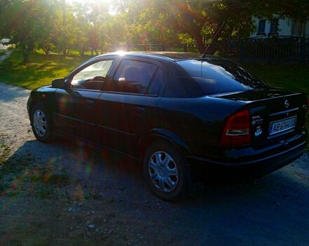 Зеленый Опель Астра, объемом двигателя 1.6 л и пробегом 167 тыс. км за 2350 $, фото 3 на Automoto.ua