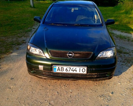 Зеленый Опель Астра, объемом двигателя 1.6 л и пробегом 167 тыс. км за 2350 $, фото 5 на Automoto.ua
