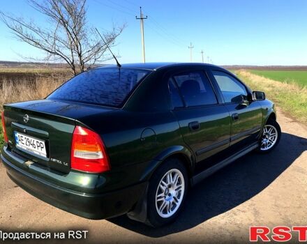 Зелений Опель Астра, об'ємом двигуна 1.4 л та пробігом 210 тис. км за 3100 $, фото 4 на Automoto.ua