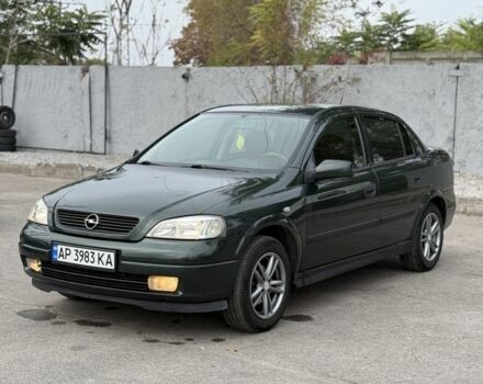 Зеленый Опель Астра, объемом двигателя 1.6 л и пробегом 300 тыс. км за 3650 $, фото 2 на Automoto.ua