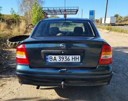 Зеленый Опель Астра, объемом двигателя 1.6 л и пробегом 168 тыс. км за 4200 $, фото 8 на Automoto.ua