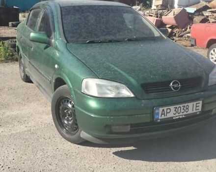 Зеленый Опель Астра, объемом двигателя 1.6 л и пробегом 300 тыс. км за 3000 $, фото 5 на Automoto.ua