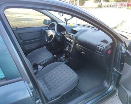 Зеленый Опель Астра, объемом двигателя 1.6 л и пробегом 230 тыс. км за 3500 $, фото 16 на Automoto.ua