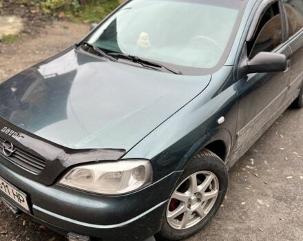 Зеленый Опель Астра, объемом двигателя 1.6 л и пробегом 320 тыс. км за 3600 $, фото 5 на Automoto.ua