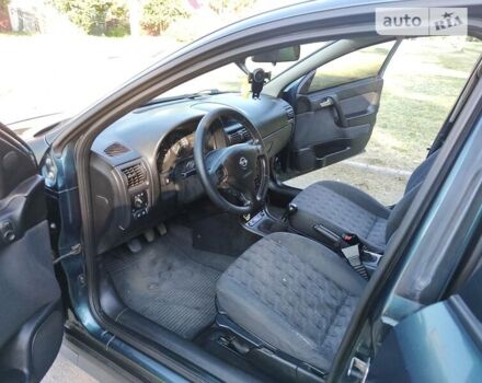 Зеленый Опель Астра, объемом двигателя 1.6 л и пробегом 230 тыс. км за 3500 $, фото 11 на Automoto.ua