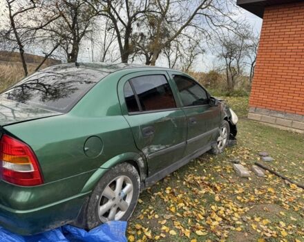 Зелений Опель Астра, об'ємом двигуна 1.4 л та пробігом 287 тис. км за 1150 $, фото 5 на Automoto.ua