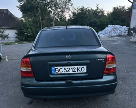 Зеленый Опель Астра, объемом двигателя 1.4 л и пробегом 350 тыс. км за 1999 $, фото 3 на Automoto.ua