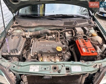 Зелений Опель Астра, об'ємом двигуна 1.4 л та пробігом 273 тис. км за 3800 $, фото 34 на Automoto.ua