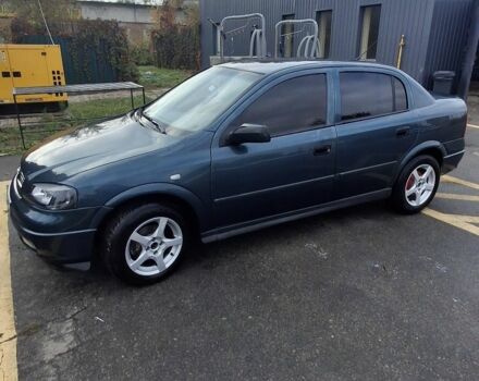 Зелений Опель Астра, об'ємом двигуна 1.4 л та пробігом 200 тис. км за 3000 $, фото 1 на Automoto.ua