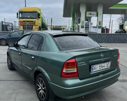 Зеленый Опель Астра, объемом двигателя 1.4 л и пробегом 195 тыс. км за 4000 $, фото 10 на Automoto.ua