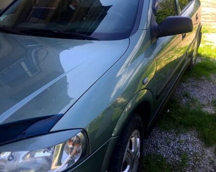 Зеленый Опель Астра, объемом двигателя 1.4 л и пробегом 156 тыс. км за 4500 $, фото 4 на Automoto.ua