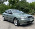 Зеленый Опель Астра, объемом двигателя 1.4 л и пробегом 185 тыс. км за 3800 $, фото 1 на Automoto.ua