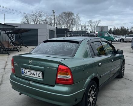 Зеленый Опель Астра, объемом двигателя 1.4 л и пробегом 195 тыс. км за 4000 $, фото 8 на Automoto.ua