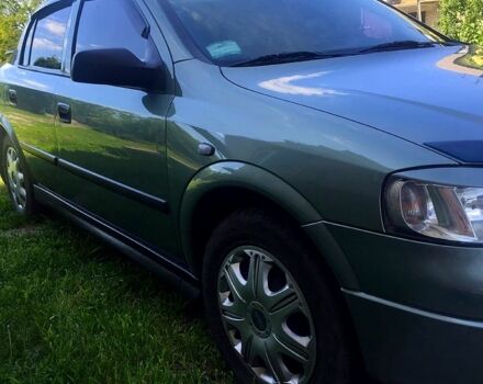 Зеленый Опель Астра, объемом двигателя 1.4 л и пробегом 156 тыс. км за 4500 $, фото 6 на Automoto.ua