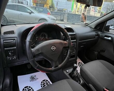 Зеленый Опель Астра, объемом двигателя 1.4 л и пробегом 195 тыс. км за 4000 $, фото 16 на Automoto.ua