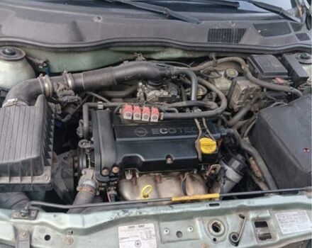 Зеленый Опель Астра, объемом двигателя 1.4 л и пробегом 290 тыс. км за 2500 $, фото 4 на Automoto.ua