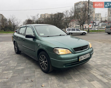 Зеленый Опель Астра, объемом двигателя 1.6 л и пробегом 260 тыс. км за 2350 $, фото 4 на Automoto.ua