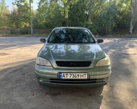 Зеленый Опель Астра, объемом двигателя 1.4 л и пробегом 187 тыс. км за 2450 $, фото 3 на Automoto.ua