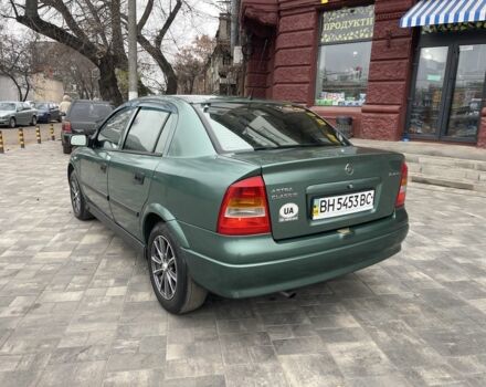 Зеленый Опель Астра, объемом двигателя 1.6 л и пробегом 260 тыс. км за 2350 $, фото 1 на Automoto.ua