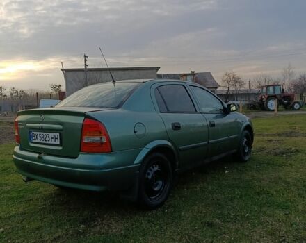 Зеленый Опель Астра, объемом двигателя 1.4 л и пробегом 360 тыс. км за 2550 $, фото 2 на Automoto.ua