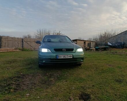 Зеленый Опель Астра, объемом двигателя 1.4 л и пробегом 360 тыс. км за 2550 $, фото 6 на Automoto.ua