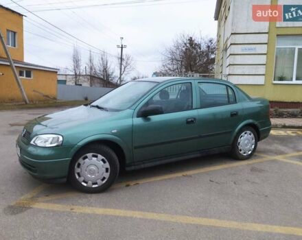 Зеленый Опель Астра, объемом двигателя 1.4 л и пробегом 128 тыс. км за 4100 $, фото 6 на Automoto.ua