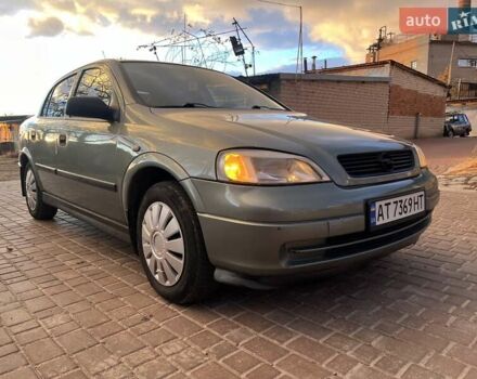 Зеленый Опель Астра, объемом двигателя 1.36 л и пробегом 187 тыс. км за 2950 $, фото 3 на Automoto.ua