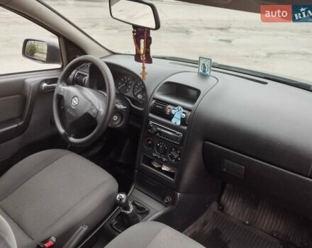 Зеленый Опель Астра, объемом двигателя 1.4 л и пробегом 128 тыс. км за 4100 $, фото 14 на Automoto.ua