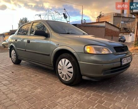 Зеленый Опель Астра, объемом двигателя 1.36 л и пробегом 187 тыс. км за 2950 $, фото 2 на Automoto.ua